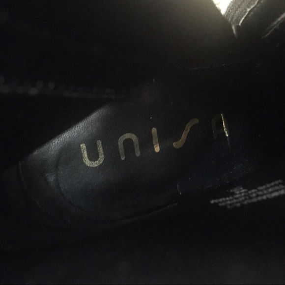 Unisa Black/Gold Lace Booties - Picture 10 of 10